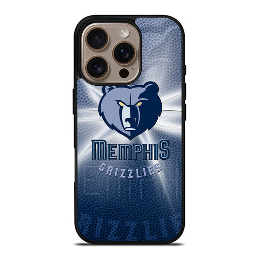 MEMPHIS GRIZZLIES BASKETBALL LOGO 2 iPhone 16 Pro Case Cover