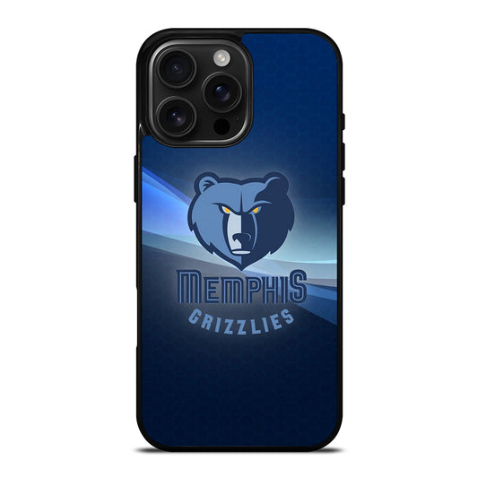 MEMPHIS GRIZZLIES BASKETBALL LOGO iPhone 16 Pro Max Case Cover