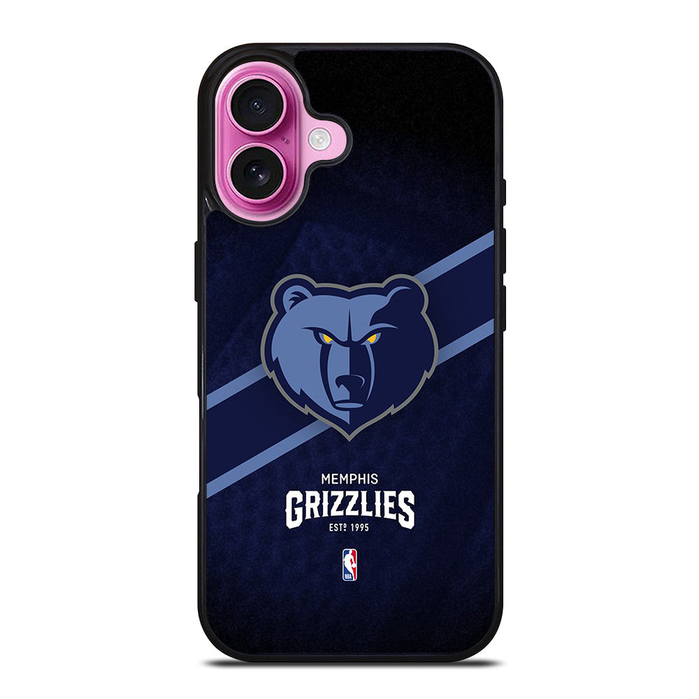 MEMPHIS GRIZZLIES LOGO 2 iPhone 16 Plus Case Cover