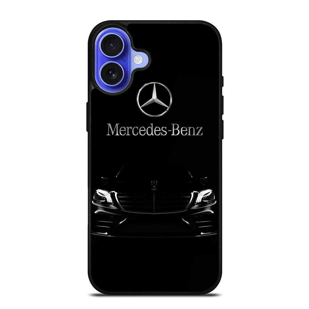 MERCEDES BENZ BLACK CAR iPhone 16 Case Cover