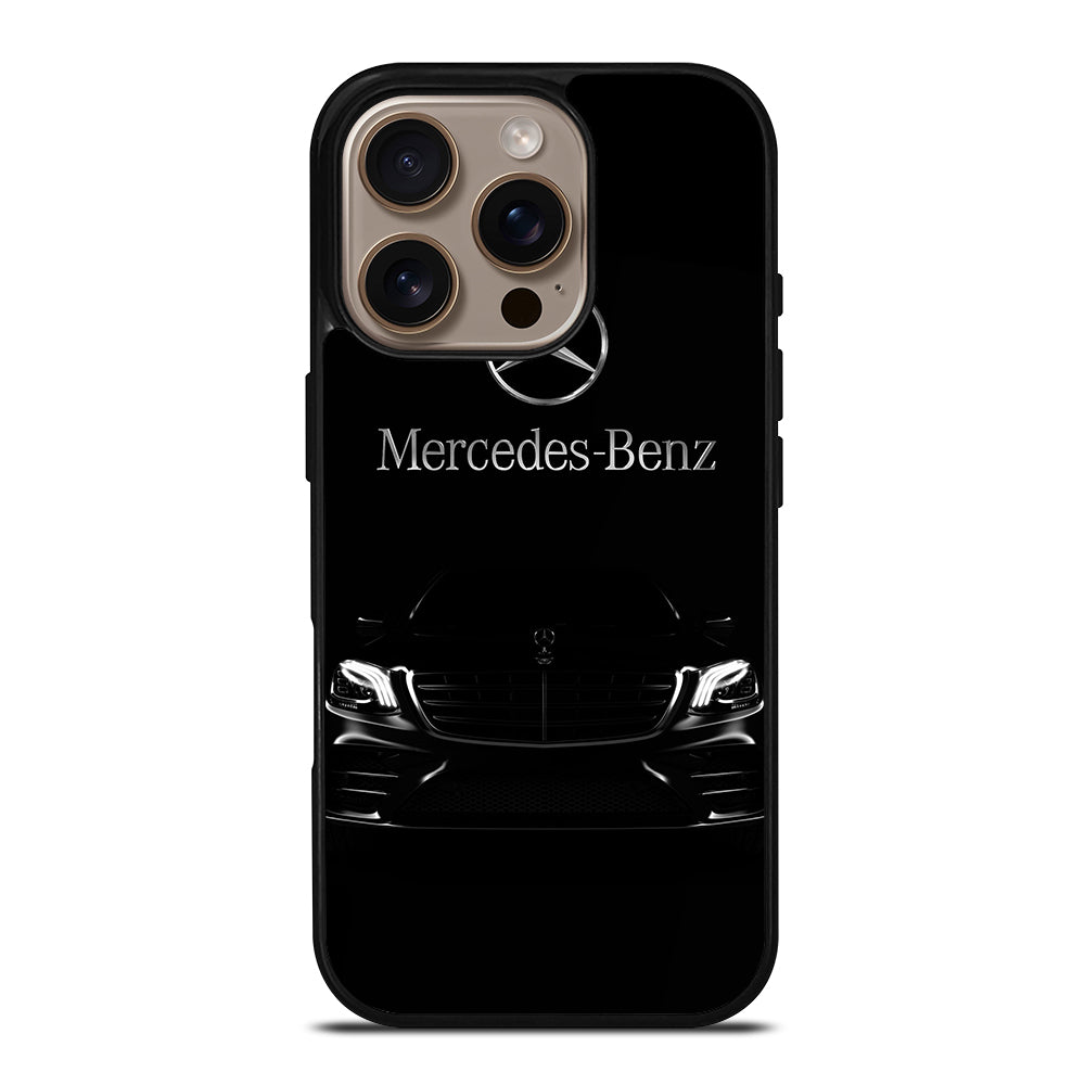 MERCEDES BENZ BLACK CAR iPhone 16 Pro Case Cover