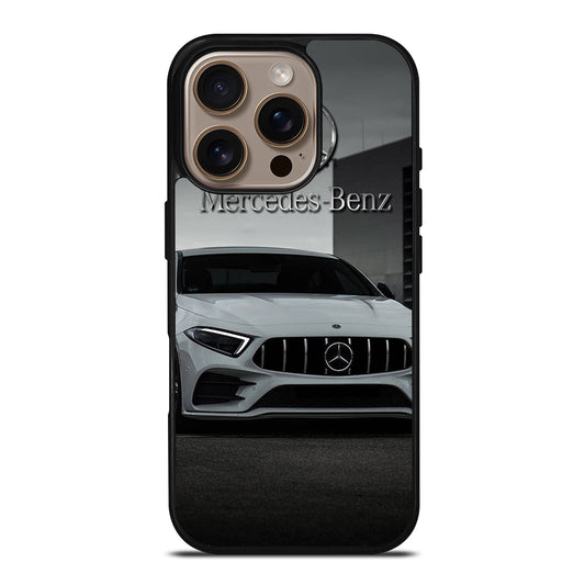 MERCEDES BENZ WHITE CAR iPhone 16 Pro Case Cover