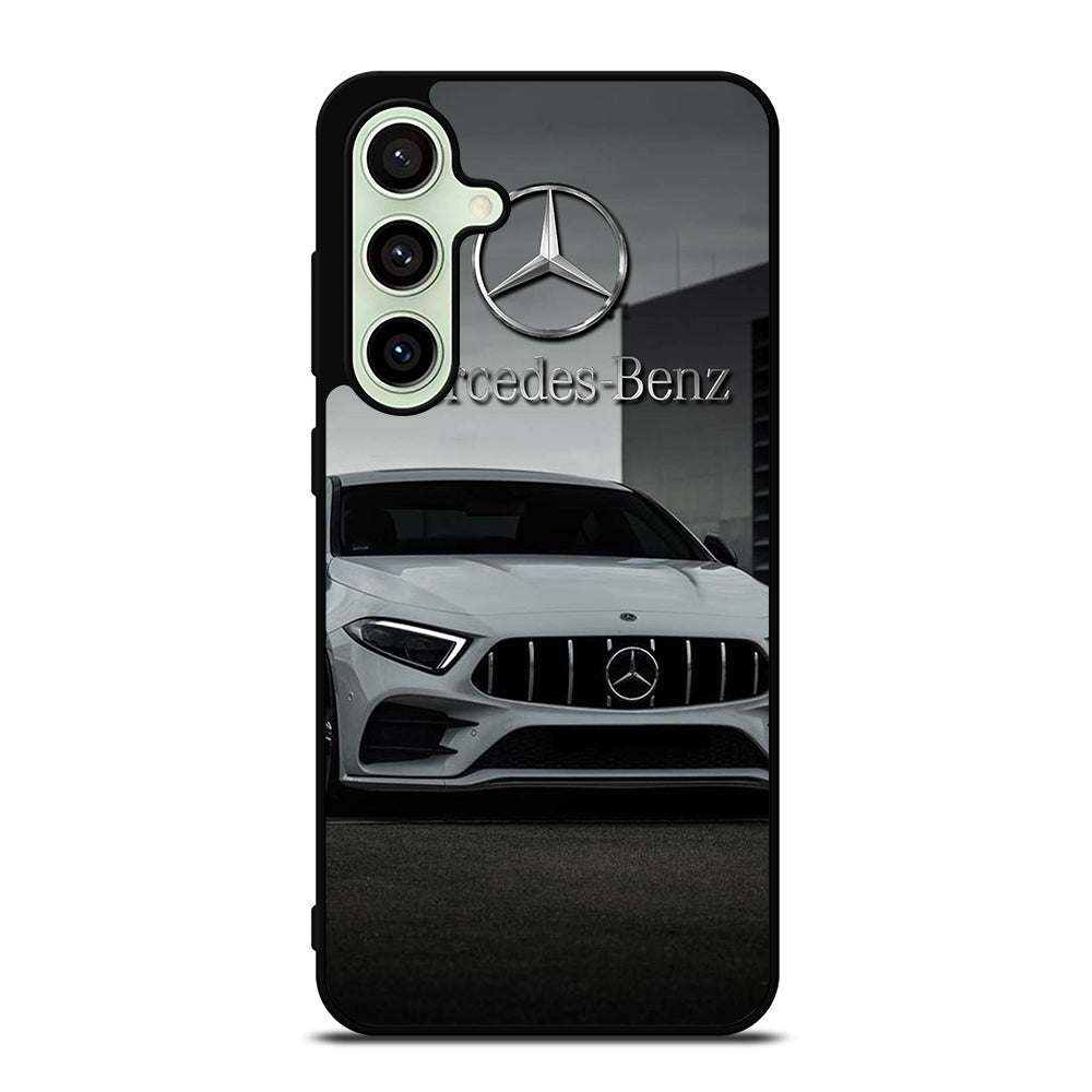 MERCEDES BENZ WHITE CAR Samsung Galaxy S24 FE Case Cover