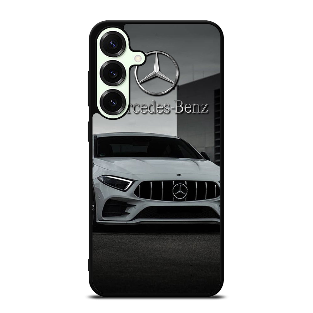 MERCEDES BENZ WHITE CAR Samsung Galaxy S25 Plus Case Cover