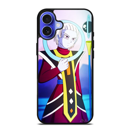 MERUS ANGEL DRAGON BALL ANIME iPhone 16 Case Cover