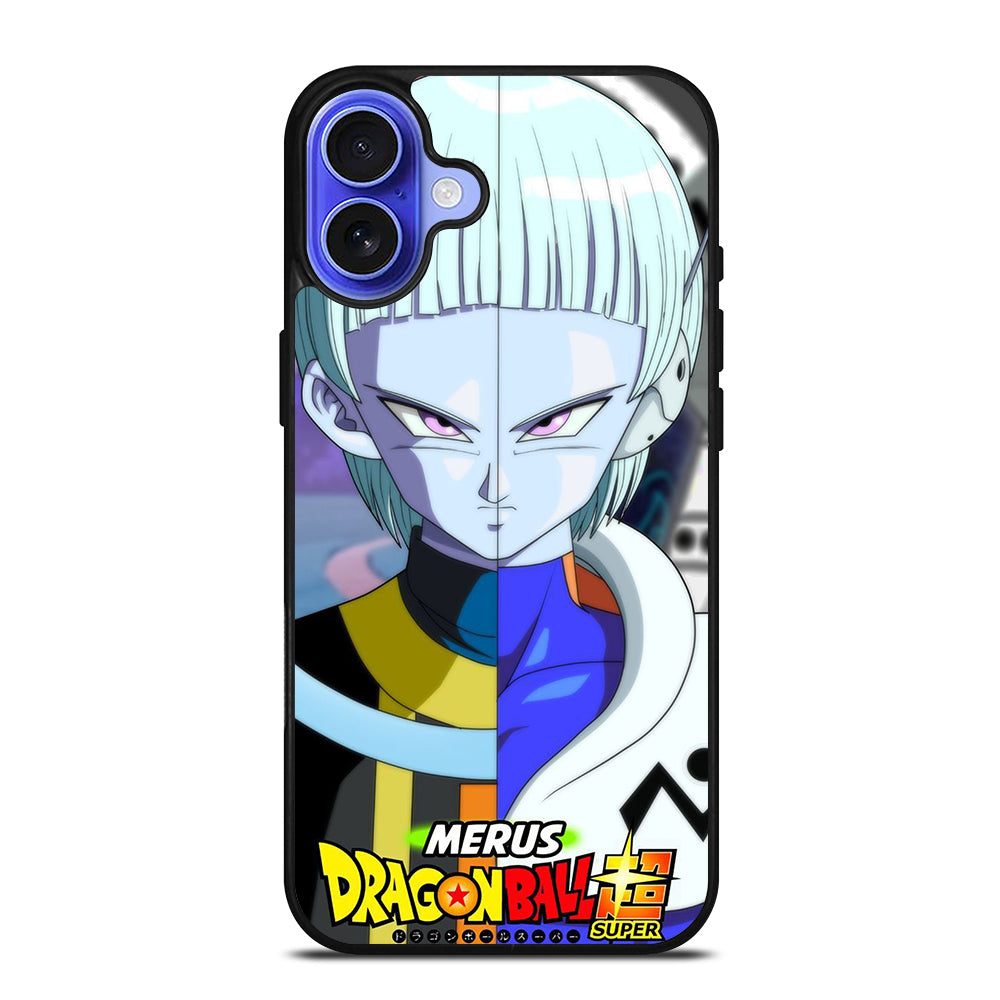 MERUS ANGEL DRAGON BALL ANIME 2 iPhone 16 Case Cover