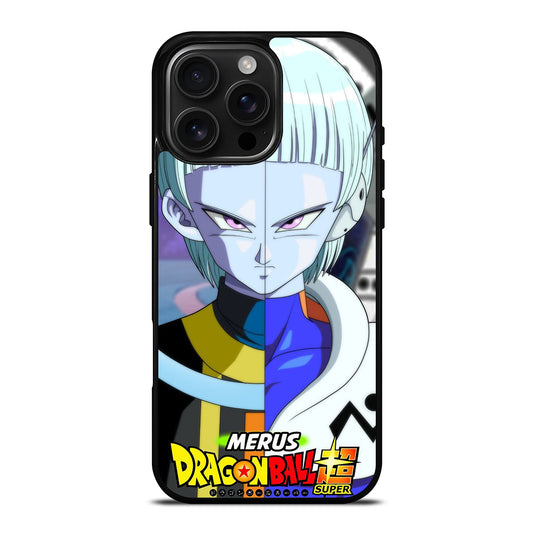 MERUS ANGEL DRAGON BALL ANIME 2 iPhone 16 Pro Max Case Cover