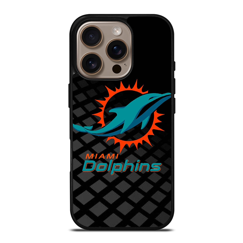 MIAMI DOLPHINS NFL LOGO 1 iPhone 16 Pro Case Cover