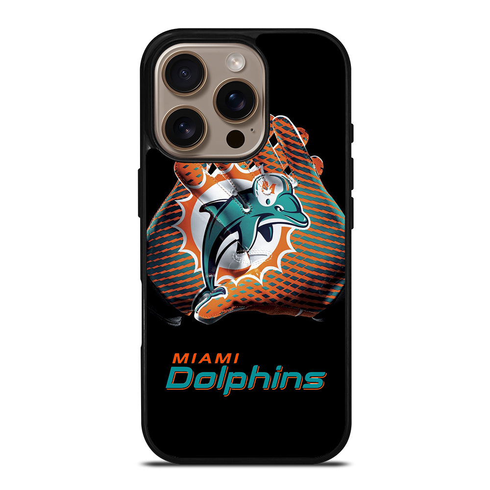 MIAMI DOLPHINS NFL LOGO 2 iPhone 16 Pro Case Cover