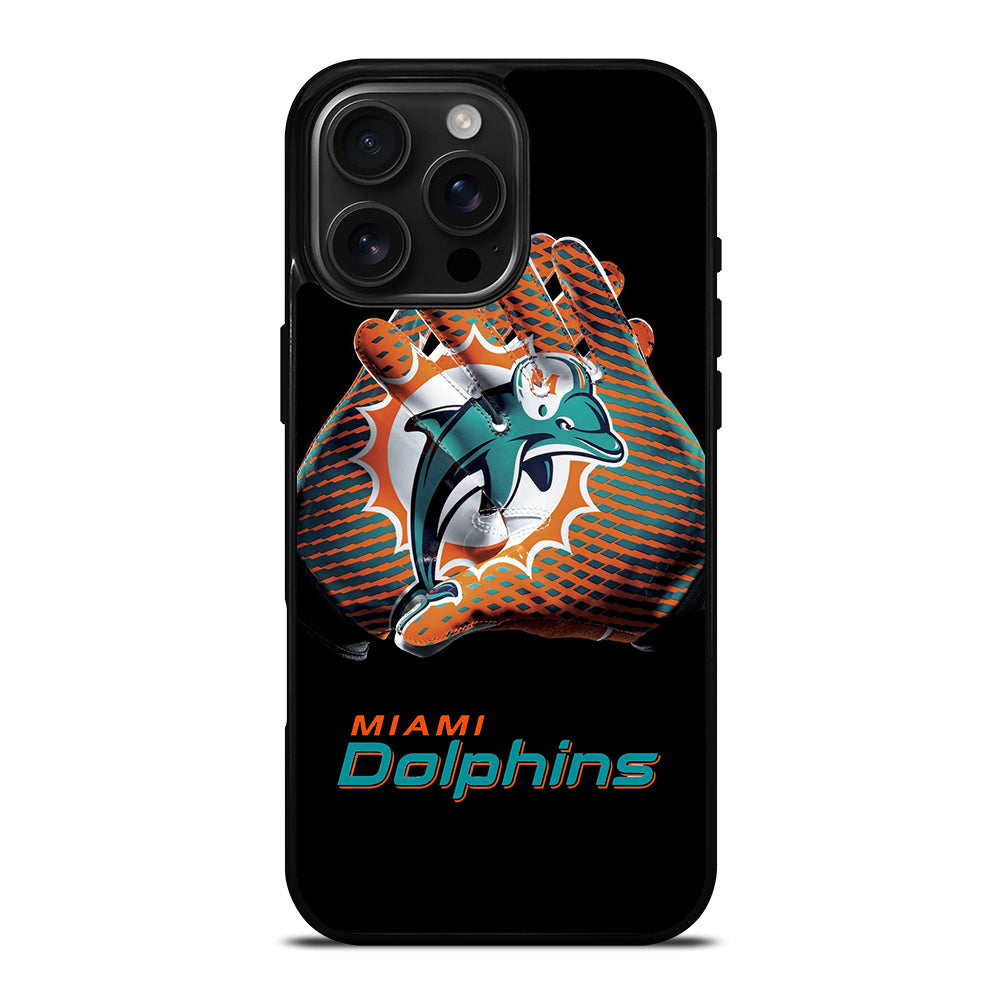 MIAMI DOLPHINS NFL LOGO 2 iPhone 16 Pro Max Case Cover