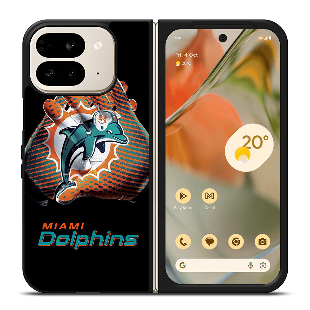 MIAMI DOLPHINS NFL LOGO 2 Google Pixel 9 Pro Fold Case Cover