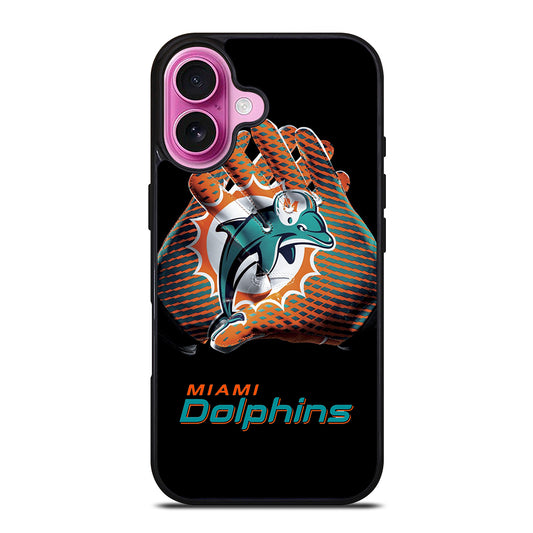 MIAMI DOLPHINS NFL LOGO 2 iPhone 16 Plus Case Cover