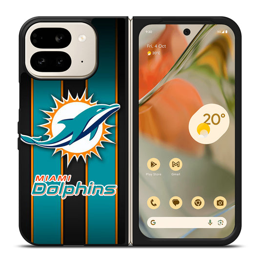 MIAMI DOLPHINS NFL LOGO 3 Google Pixel 9 Pro Fold Case Cover