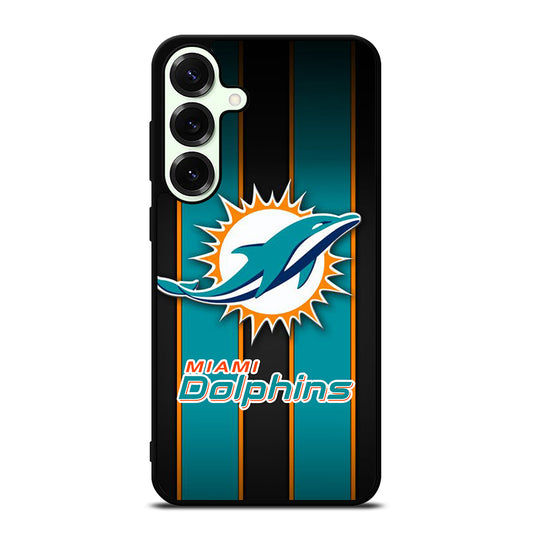 MIAMI DOLPHINS NFL LOGO 3 Samsung Galaxy S25 Plus Case Cover