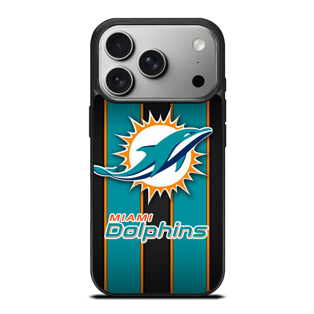 MIAMI DOLPHINS NFL LOGO 3 iPhone 17 Pro Case Cover