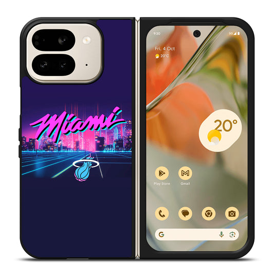 MIAMI HEAT NBA TEAM LOGO 1 Google Pixel 9 Pro Fold Case Cover