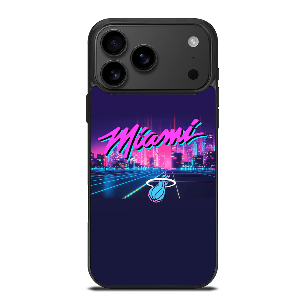 MIAMI HEAT NBA TEAM LOGO 1 iPhone 17 Pro Max Case Cover