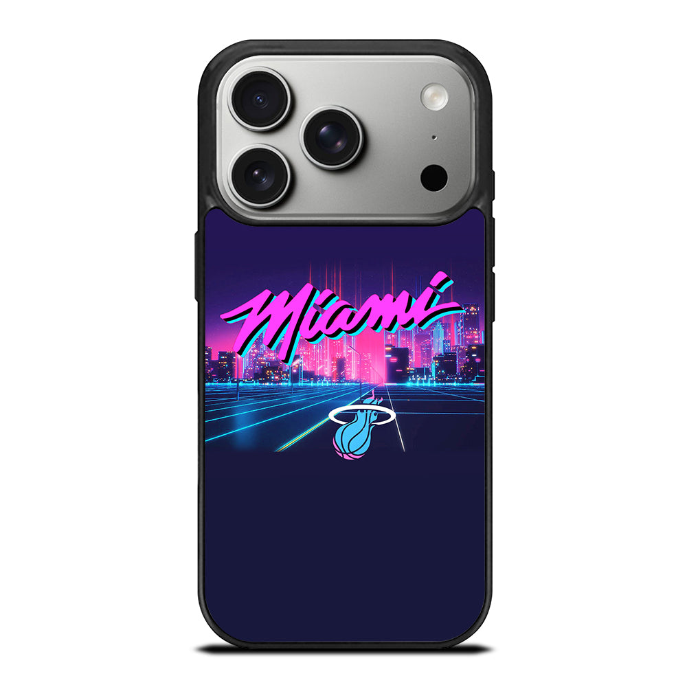 MIAMI HEAT NBA TEAM LOGO 1 iPhone 17 Pro Case Cover