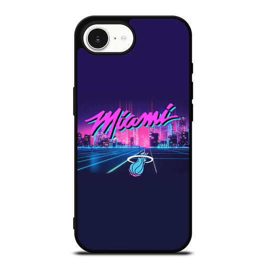 MIAMI HEAT NBA TEAM LOGO 1 iPhone 16e Case Cover