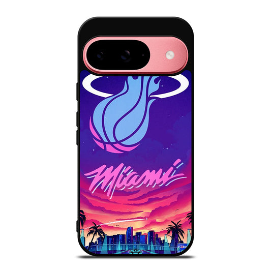 MIAMI HEAT NBA TEAM LOGO 2 Google Pixel 9 Case Cover