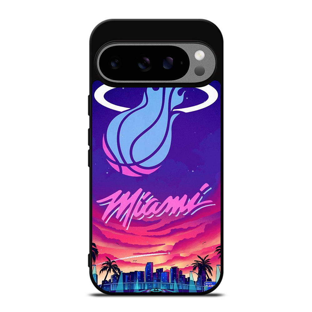 MIAMI HEAT NBA TEAM LOGO 2 Google Pixel 9 Pro XL Case Cover