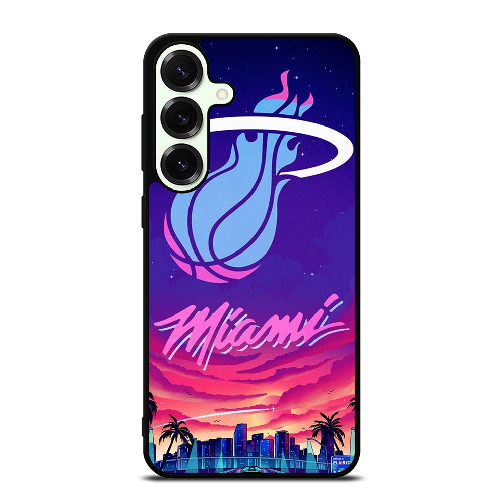 MIAMI HEAT NBA TEAM LOGO 2 Samsung Galaxy S25 Plus Case Cover