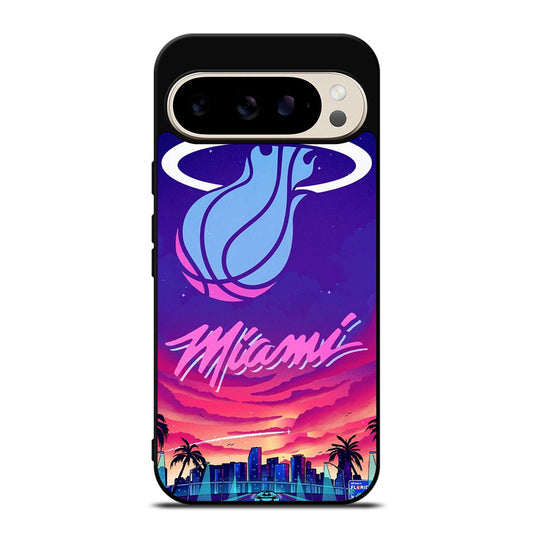 MIAMI HEAT NBA TEAM LOGO 2 Google Pixel 9 Pro Case Cover