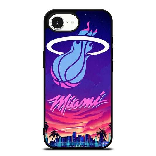 MIAMI HEAT NBA TEAM LOGO 2 iPhone 16e Case Cover