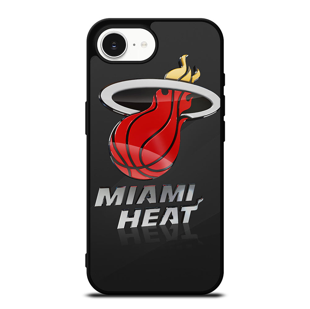 MIAMI HEAT NBA TEAM LOGO 3 iPhone 16e Case Cover