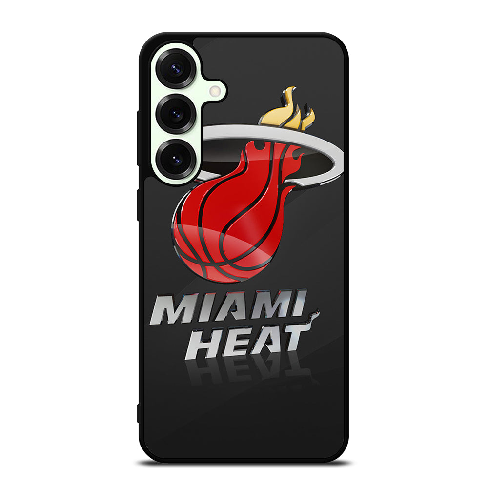 MIAMI HEAT NBA TEAM LOGO 3 Samsung Galaxy S25 Plus Case Cover