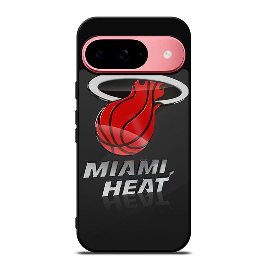 MIAMI HEAT NBA TEAM LOGO 3 Google Pixel 9 Case Cover