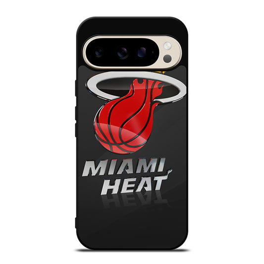 MIAMI HEAT NBA TEAM LOGO 3 Google Pixel 9 Pro Case Cover