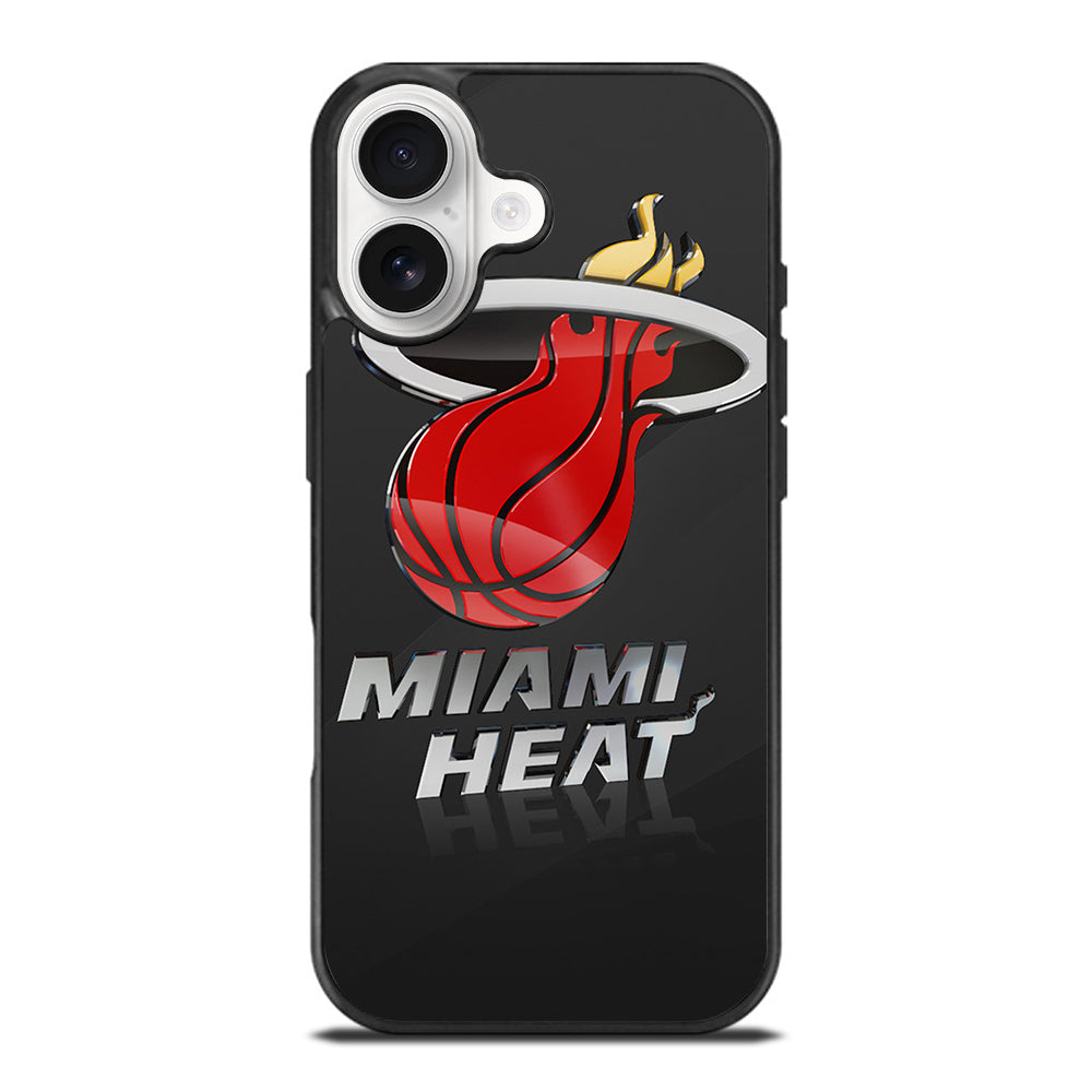 MIAMI HEAT NBA TEAM LOGO 3 iPhone 17 Case Cover