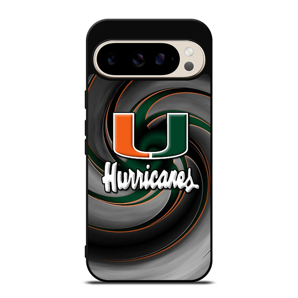 MIAMI HURRICANES NFL 1 Google Pixel 9 Pro Case Cover