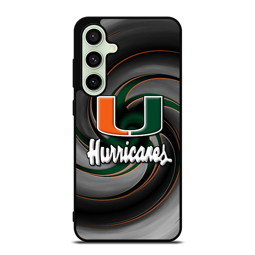 MIAMI HURRICANES NFL 1 Samsung Galaxy S24 FE Case Cover