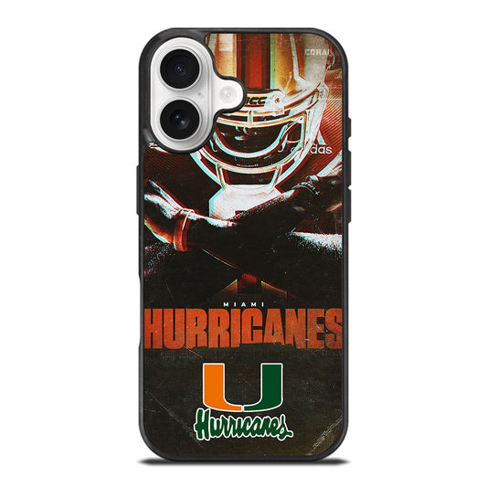 MIAMI HURRICANES NFL 2 iPhone 17 Case Cover