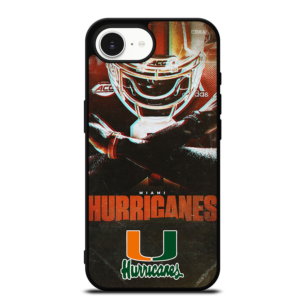MIAMI HURRICANES NFL 2 iPhone 16e Case Cover