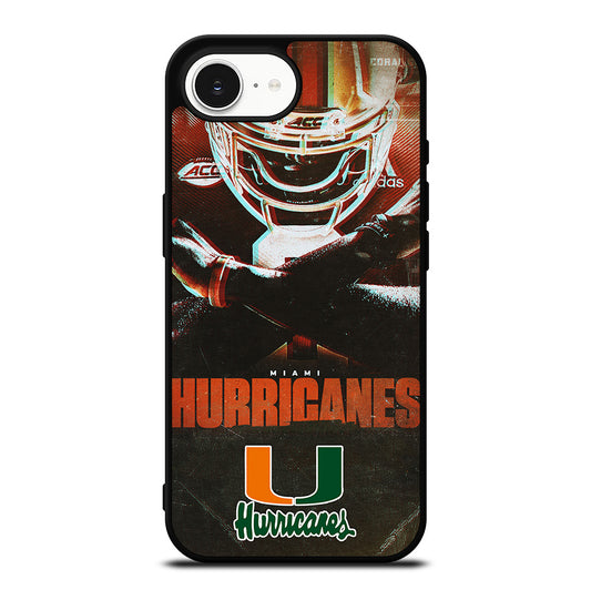 MIAMI HURRICANES NFL 2 iPhone 16e Case Cover