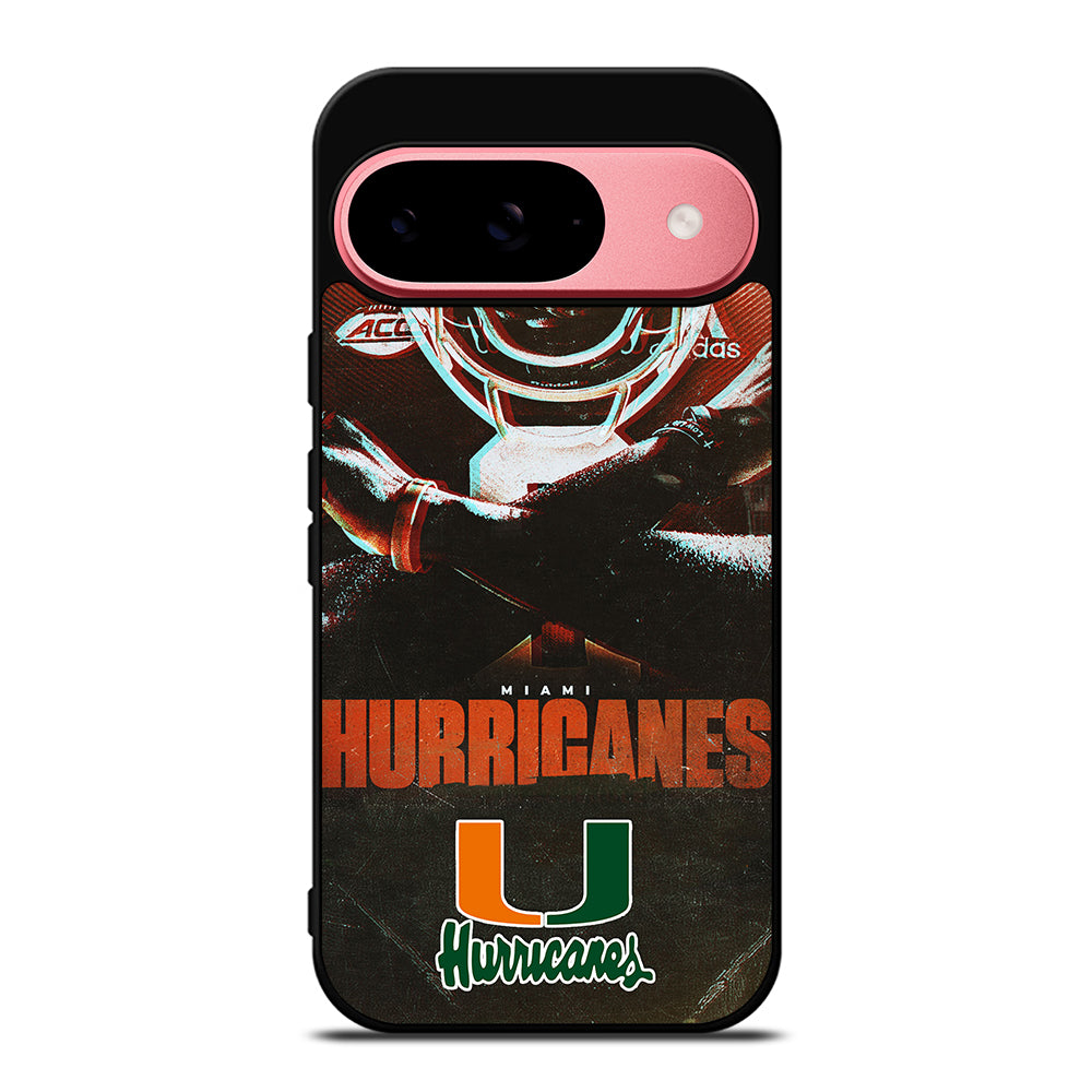 MIAMI HURRICANES NFL 2 Google Pixel 9 Case Cover