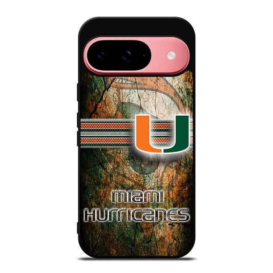 MIAMI HURRICANES NFL 3 Google Pixel 9 Case Cover