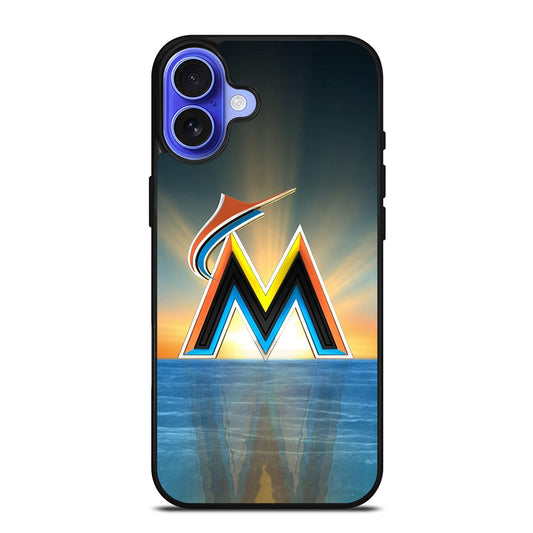 MIAMI MARLINS BASEBALL 1 iPhone 16 Case Cover