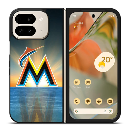 MIAMI MARLINS BASEBALL 1 Google Pixel 9 Pro Fold Case Cover