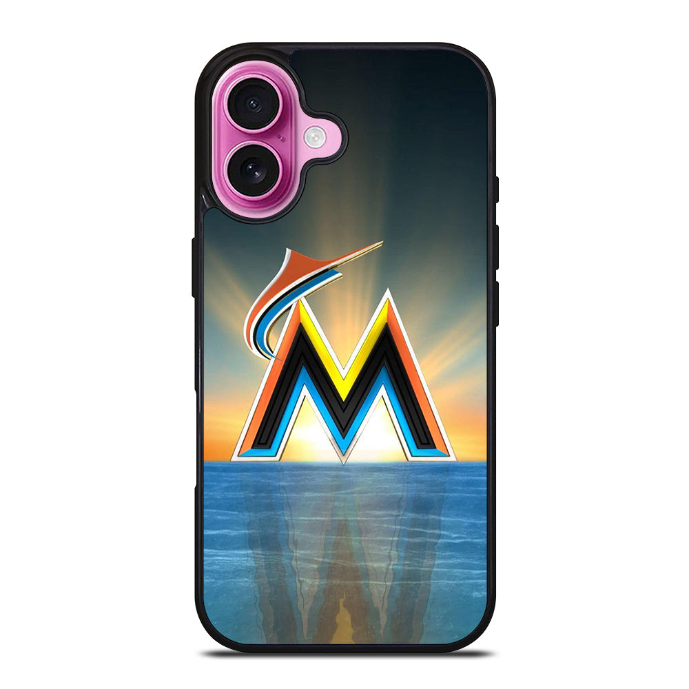 MIAMI MARLINS BASEBALL 1 iPhone 16 Plus Case Cover