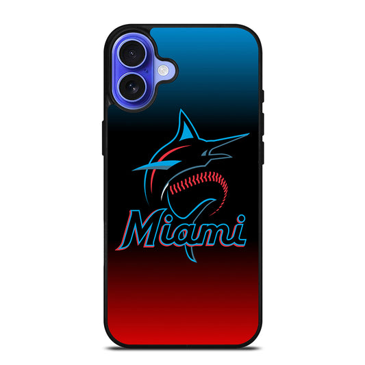 MIAMI MARLINS BASEBALL 2 iPhone 16 Case Cover