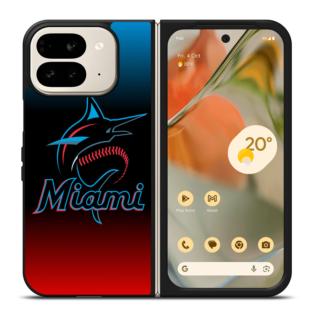 MIAMI MARLINS BASEBALL 2 Google Pixel 9 Pro Fold Case Cover