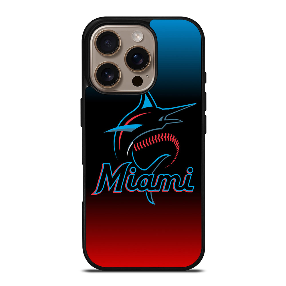 MIAMI MARLINS BASEBALL 2 iPhone 16 Pro Case Cover