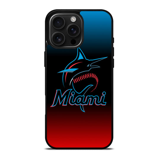 MIAMI MARLINS BASEBALL 2 iPhone 16 Pro Max Case Cover