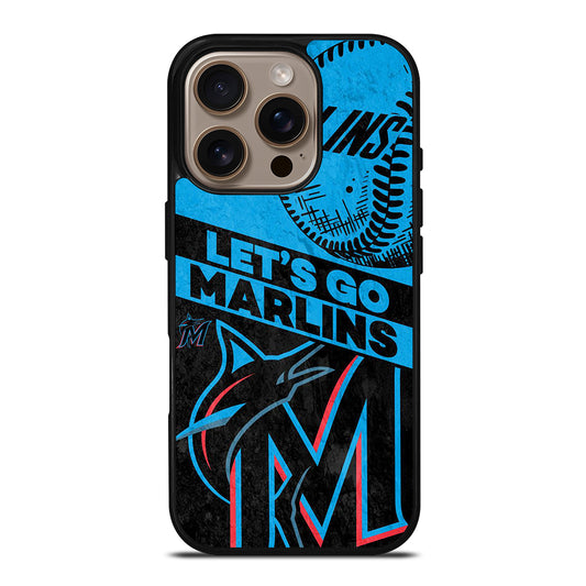 MIAMI MARLINS BASEBALL 3 iPhone 16 Pro Case Cover