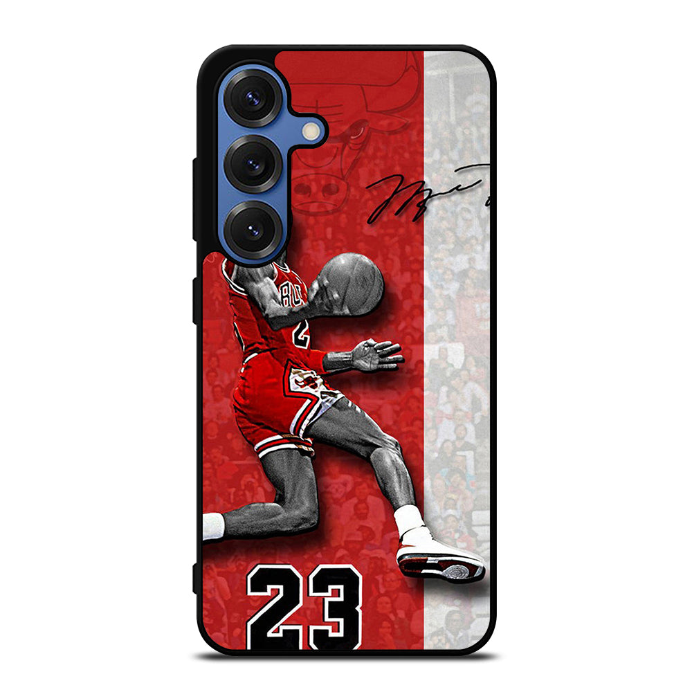 MICHAEL JORDAN 23 CHICAGO BULLS Samsung Galaxy S25 Case Cover
