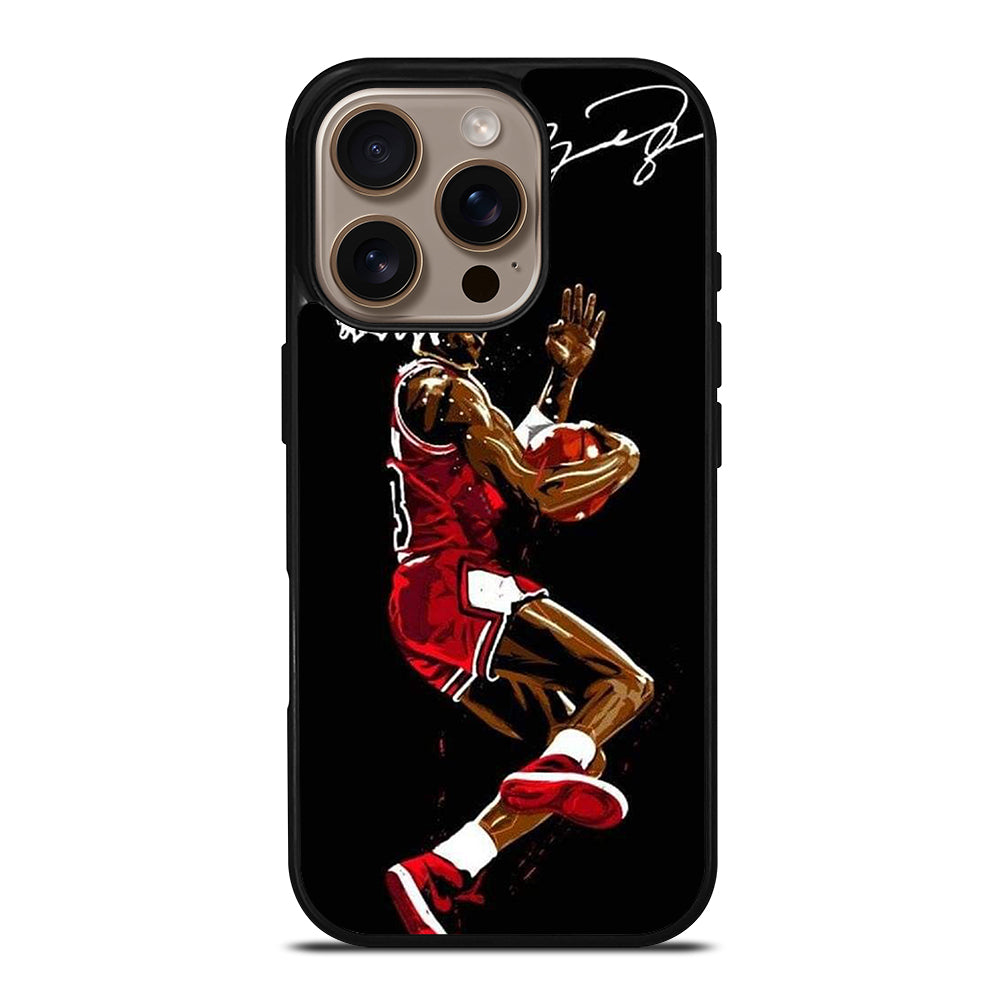 MICHAEL JORDAN ART iPhone 16 Pro Case Cover